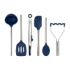 Tovolo All Silicone 6-pc. Utensil Set In Blue