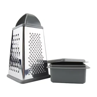 Tovolo Box With Storage Grater In Silver