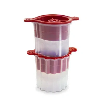 Tovolo Dots And Stripes Ornament Ice Cube Tray
