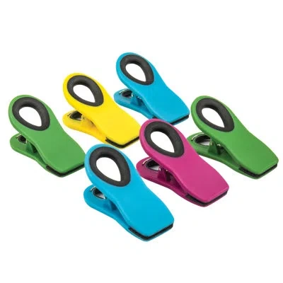 Tovolo Elements Kitchen Bag Clip In Blue,green,pink,yellow