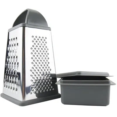 Tovolo Elements Spectrum Diversified 2 Piece Box Grater Set In Gray