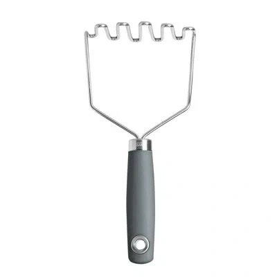 Tovolo Elements Stainless Steel Masher – Perfect Tool For Mashing Potatoes, Avocado, Vegetables, And More! 