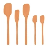 Tovolo Flex-core All Silicone 5-pc. Spatula Set In Orange