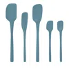 Tovolo Flex-core Silicone 5-piece Spatula Set In Blue