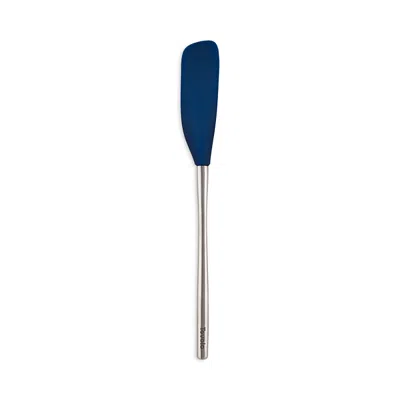 Tovolo Flex Core Stainless Steel Handled Jar Scraper In Blue