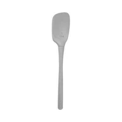 Tovolo Flex-core Silicone Deep Spoonula In Gray