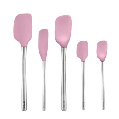 Tovolo Flex-core Spatula Set Ss S/5 Pink Sorbet