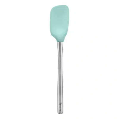 Tovolo Flex-core Spoonula Stainless Steel Handle In Aqua