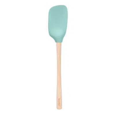 Tovolo Flex-core Spoonula Stainless Steel Handle - Black In Light Aqua