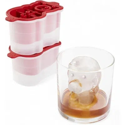 Tovolo Holiday Dog Ice Mold S/2 In Red