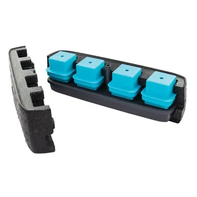 Tovolo King Cube Ice Tray In Black