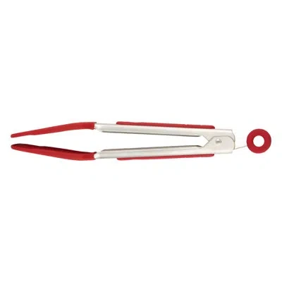 Tovolo Mini Turner Tongs In Cayenne