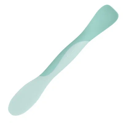 Tovolo Scoop And Spread Large Dual-end Silicone Spreader Tool, Aqua Seafoam Green