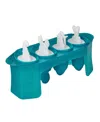 Tovolo Sea Animals Ice Pop Molds, Set Of 4 In Teal