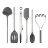Tovolo Silicone Utensil 6 Piece Set In Charcoal