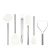 Tovolo Silicone Utensil 6 Piece Set In White