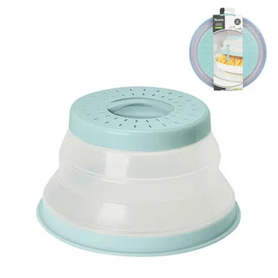 Tovolo Small Collapsible Microwave Food Cover, Blue Haze