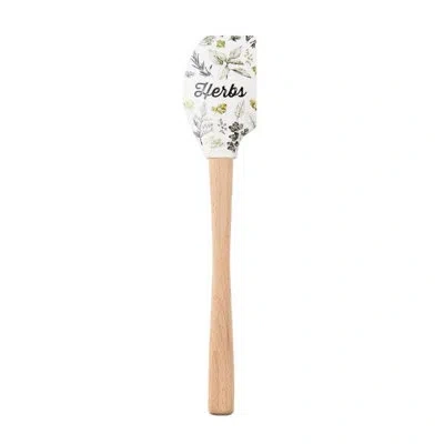 Tovolo Spatulart® Herbs & Spices Wood Handled Spatula In Printed Decal