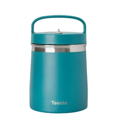 Tovolo Stainless Steel Insulated Food Traveler, Marine Blue