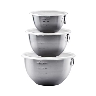 Tovolo Stainless Steel Mixing Bowls, Set Of 3
