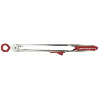 Tovolo Tip Top Tongs In Cayenne