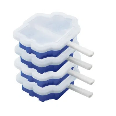 Tovolo Truck Stackable Pop Molds In Blue