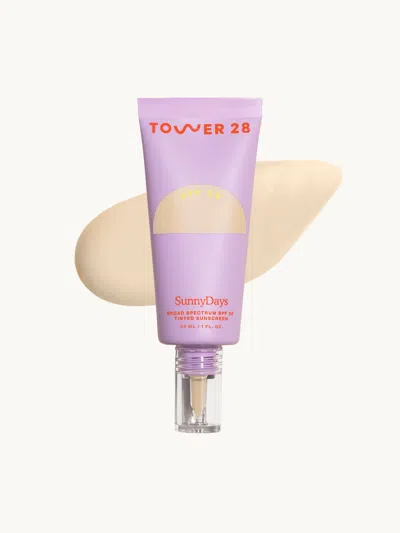 Tower 28 Beauty Sunnydays Spf 30 Tinted Sunscreen Foundation 10 Larchmont