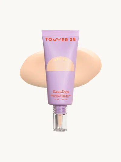 Tower 28 Beauty Sunnydays Spf 30 Tinted Sunscreen Foundation 13 La Cienega