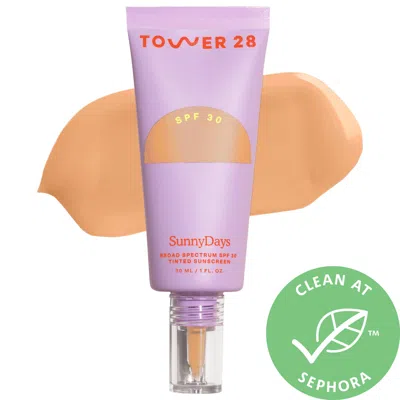 Tower 28 Beauty Sunnydays Spf 30 Tinted Sunscreen Foundation 38 Pomona 1 oz / 30 ml