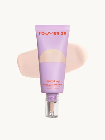 Tower 28 Beauty Sunnydays Spf 30 Tinted Sunscreen Foundation 5 Fairfax