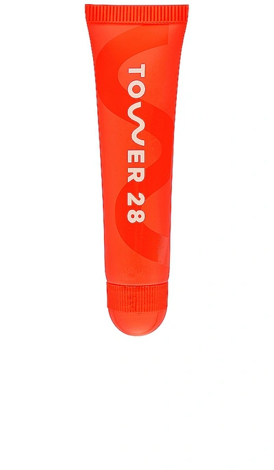 Tower 28 Lipsoftie Tinted Lip Treatment In Sos