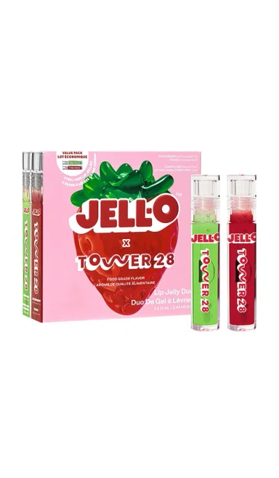 Tower 28 X Jell-o Lip Jelly Duo In N,a
