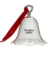 Towle 2025 Silver-plated Pierced Bell Ornament, 46th Edition In Silver