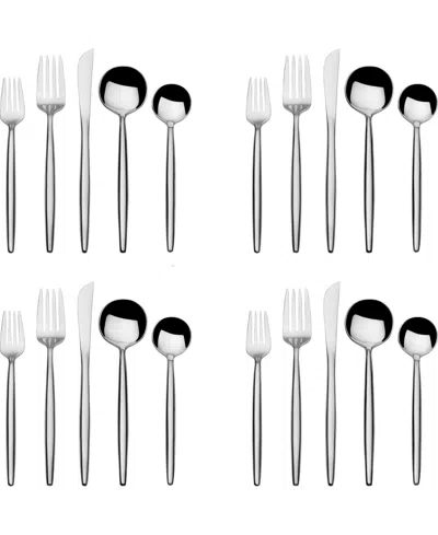 Towle Living Forged Shea 20-pc. Flatware Set, Service For 4 In Silver