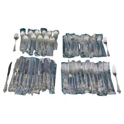 Pre-owned Towle Silversmiths Brand New El Grandee, Sterling Silver Flatware Service For Twelve, By Towle