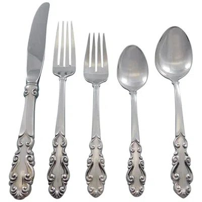 Pre-owned Towle Silversmiths Esplanade By Towle Sterling Silver Flatware Set For 8 Service 45 Pieces