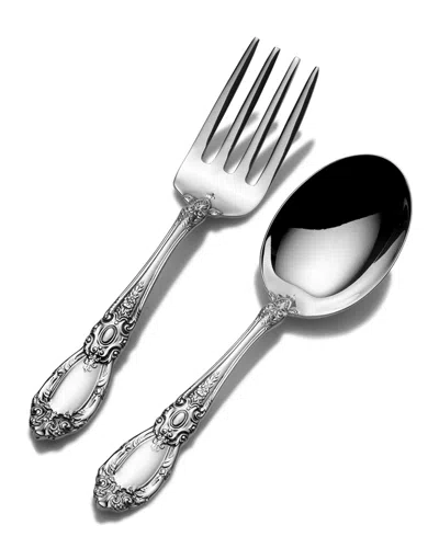 Towle Silversmiths King Richard 2-piece Baby Set In Silver