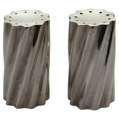 Pre-owned Towle Silversmiths Pair Of Towle Sterling Silver Salt & Pepper Shakers