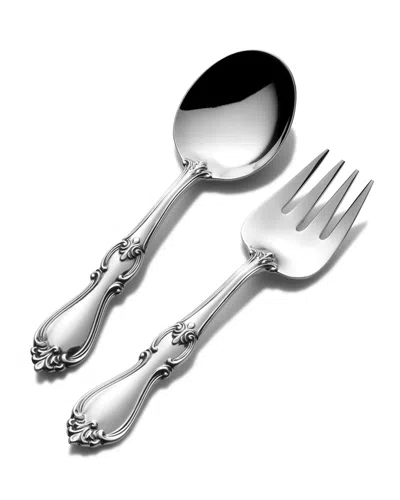 Towle Silversmiths Queen Elizabeth 2-piece Baby Set In Silver