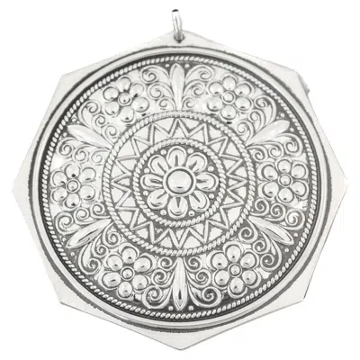 Pre-owned Towle Silversmiths Sterling Christmas Seven Swans Ornament In Silver