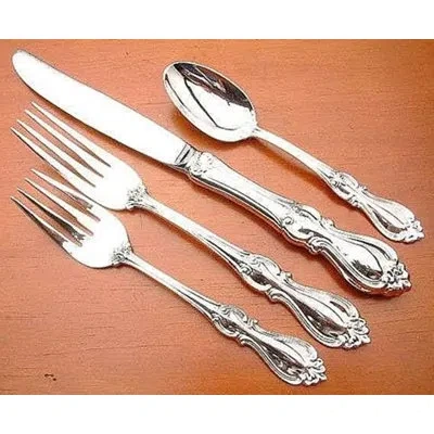 Towle Silversmiths Sterling Silver Queen Elizabeth 4 Piece Flatware Set, Service For 1