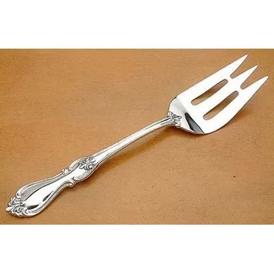 Towle Silversmiths Towle Crafty Snowman Cold Meat Fork, One Size, Silver