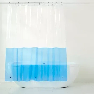 Town & Country Ciara Blue Shower Curtain