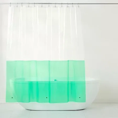 Town & Country Ciara Green Shower Curtain