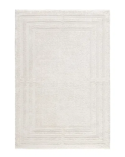 Town & Country Everyday Clean Lines Plush Shag Area Rug In Beige