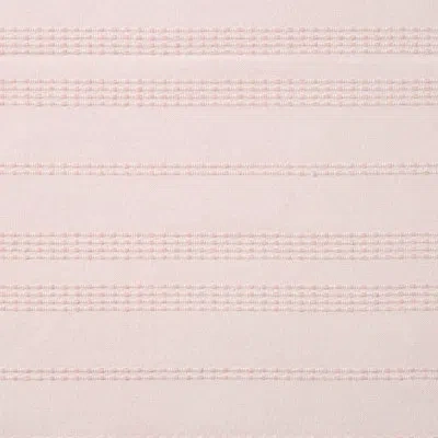Town & Country Living Town & Country Everyday Sophia Textured Solid Stripe Bath Shower Curtain 70"x72" In Blush