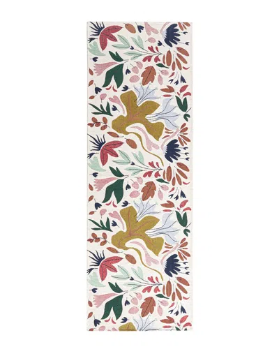 Town & Country Luxe Everwash Woven Bold Floral Multi-use Decorative Rug