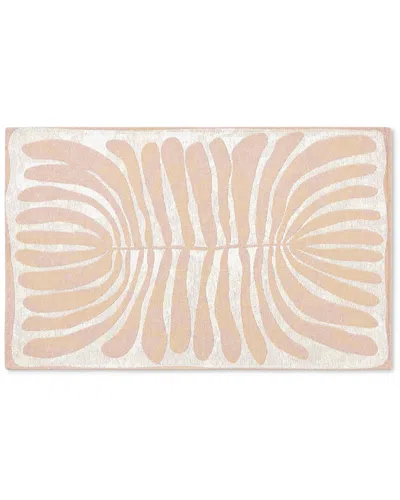 Town & Country Luxe Everwashª Woven Matisse Cutout Multi-use Decorative Rug In Taupe