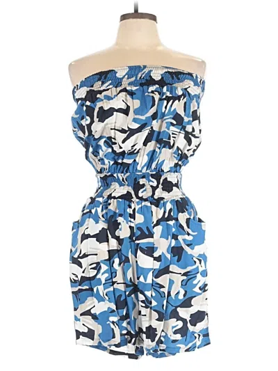 Pre-owned Toxik3 Romper In Blue