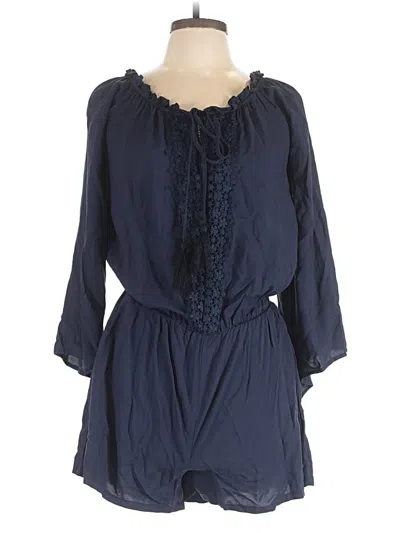Pre-owned Toxik3 Romper In Blue